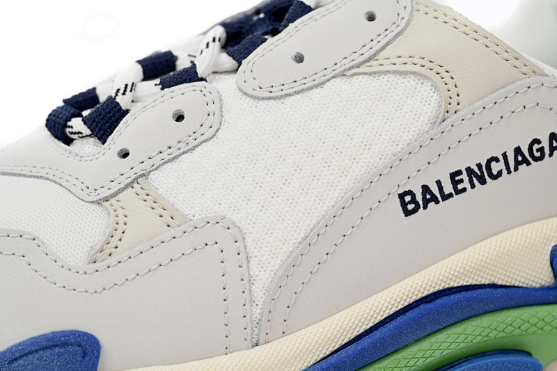 yupoo_372836_87bc440a.jpg 【CA0LJ】白蓝绿-50 巴黎1代复古老爹鞋 524039 W09E1 1900 Balenciaga Triple White Blue Green
