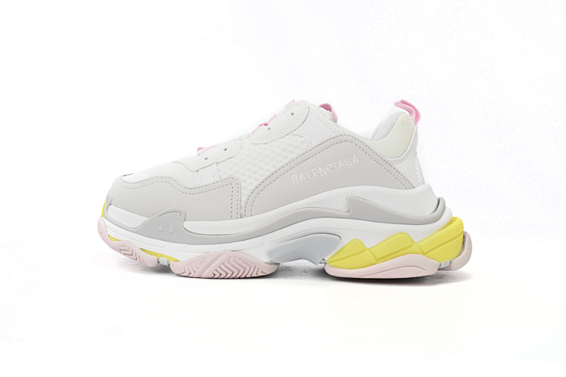 【CA0LJ】浅粉色-83 巴黎1代复古老爹鞋 524039 W2FW4 7541 Balenciaga Triple Light Pink