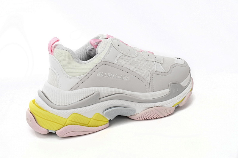 【CA0LJ】浅粉色-83 巴黎1代复古老爹鞋 524039 W2FW4 7541 Balenciaga Triple Light Pink
