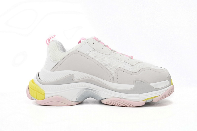 【CA0LJ】浅粉色-83 巴黎1代复古老爹鞋 524039 W2FW4 7541 Balenciaga Triple Light Pink