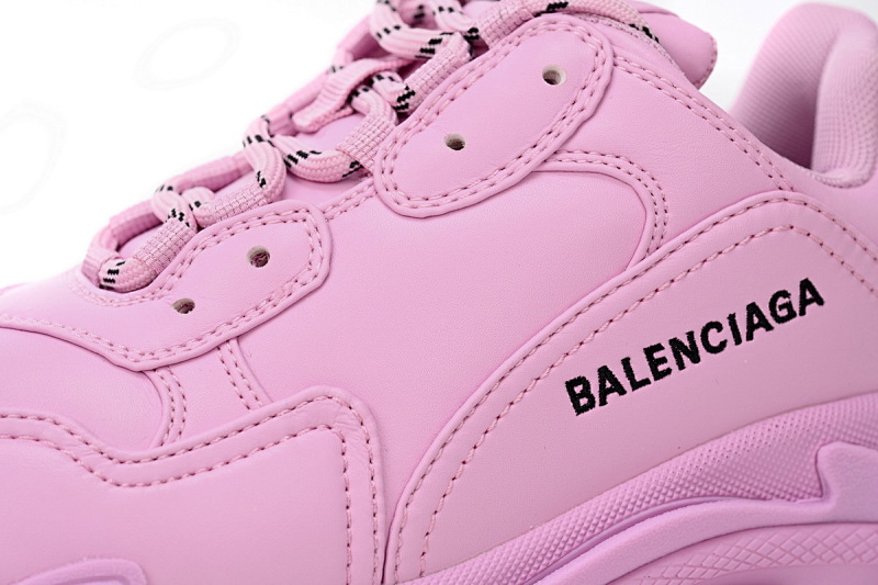 【CA0LJ】粉色-81 巴黎1代复古老爹鞋 524039 W09OE 7581 Balenciaga Triple Pink