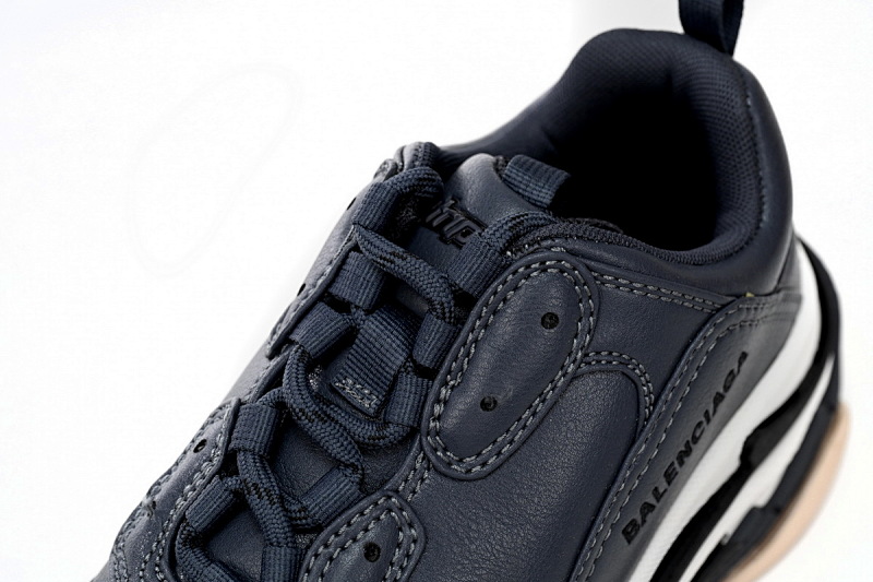【CA0LJ】黑白粉-90 巴黎1代复古老爹鞋 524039 W2FAD 4197 Balenciaga Triple Black And White Powder