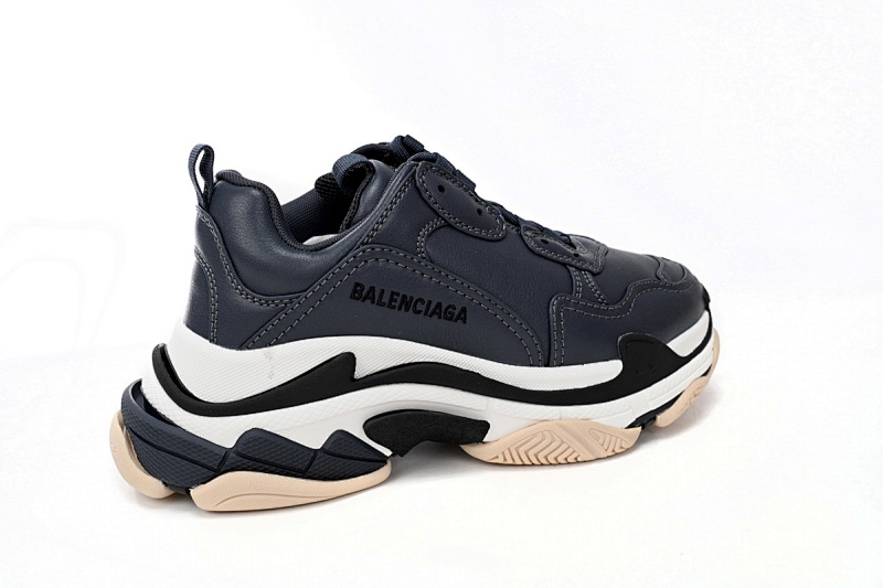 【CA0LJ】黑白粉-90 巴黎1代复古老爹鞋 524039 W2FAD 4197 Balenciaga Triple Black And White Powder