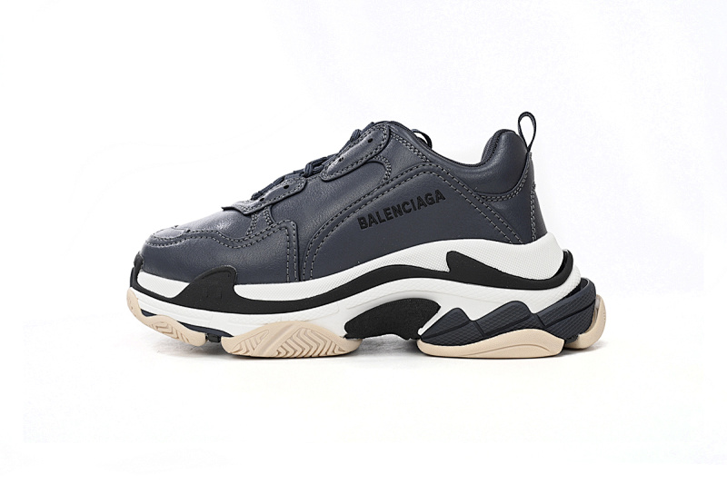 【CA0LJ】黑白粉-90 巴黎1代复古老爹鞋 524039 W2FAD 4197 Balenciaga Triple Black And White Powder