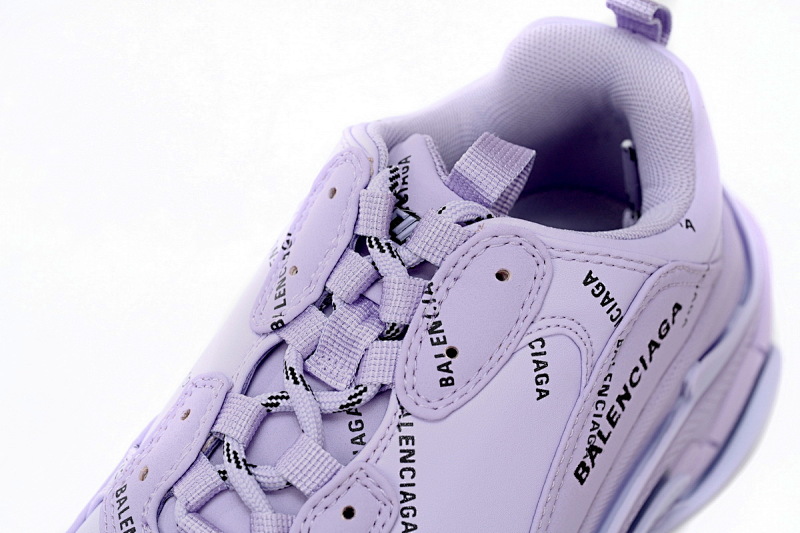 【CA0LJ】紫色联名-86 巴黎1代复古老爹鞋 524039 W8BR1 2055 Balenciaga Purple Co Branding