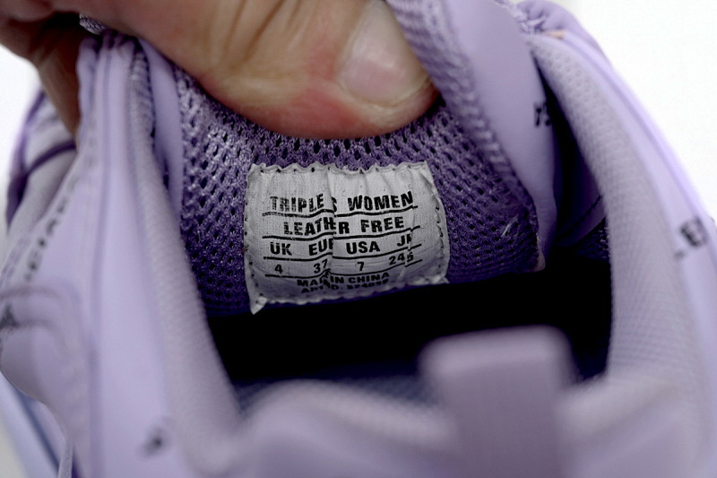【CA0LJ】紫色联名-86 巴黎1代复古老爹鞋 524039 W8BR1 2055 Balenciaga Purple Co Branding