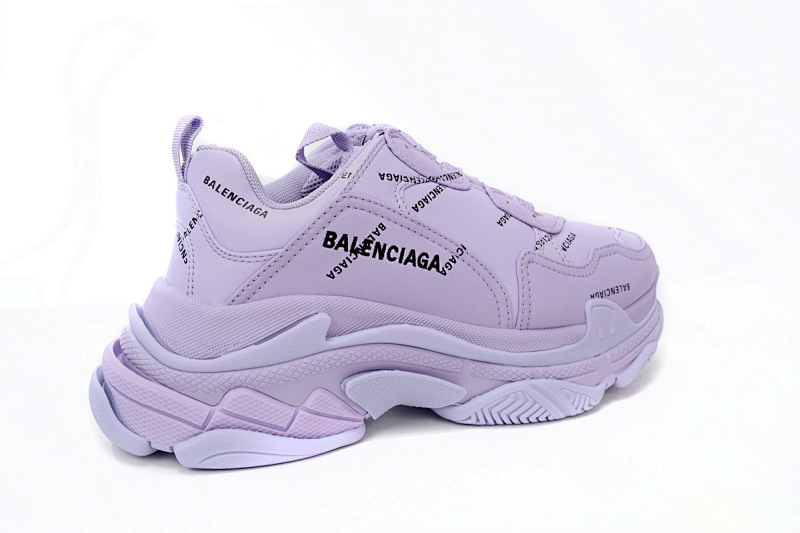 【CA0LJ】紫色联名-86 巴黎1代复古老爹鞋 524039 W8BR1 2055 Balenciaga Purple Co Branding