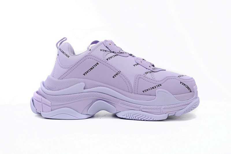【CA0LJ】紫色联名-86 巴黎1代复古老爹鞋 524039 W8BR1 2055 Balenciaga Purple Co Branding