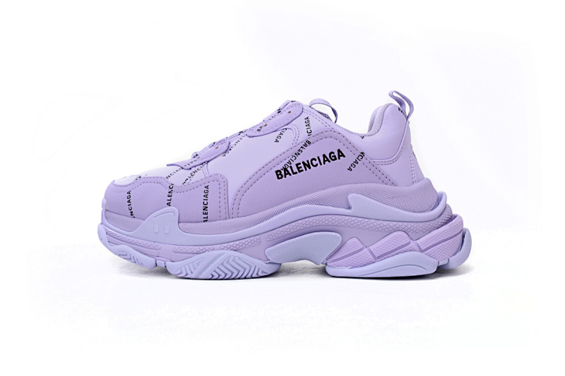 【CA0LJ】紫色联名-86 巴黎1代复古老爹鞋 524039 W8BR1 2055 Balenciaga Purple Co Branding