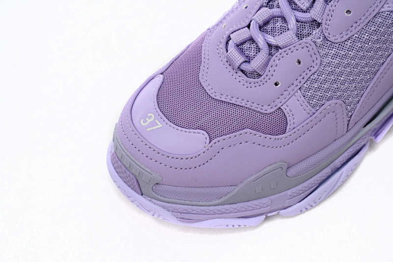 【CA0LJ】紫色-73 巴黎1代复古老爹鞋 524039 W73B0 9590 Balenciaga Triple Pur Ple