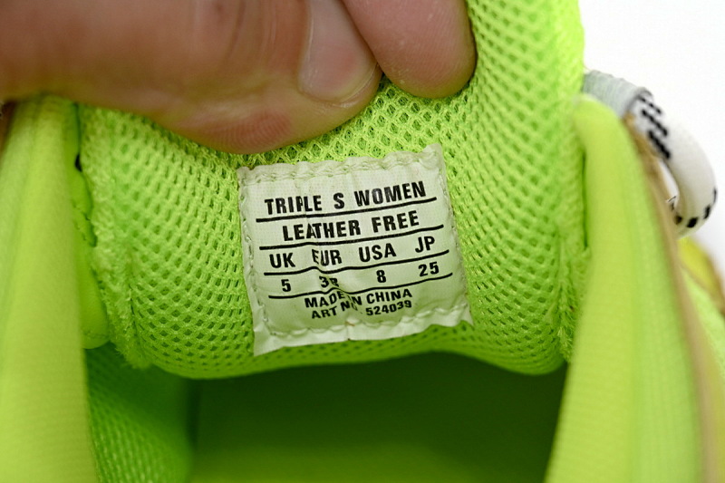 yupoo_373127_4365a038.jpg 【CA0LJ】荧光黄-36 巴黎1代复古老爹鞋 524039 W0903 1801 Balenciaga Triple Fluorescent Yellow
