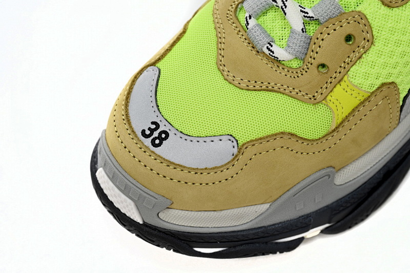 yupoo_373127_b14d9c44.jpg 【CA0LJ】荧光黄-36 巴黎1代复古老爹鞋 524039 W0903 1801 Balenciaga Triple Fluorescent Yellow