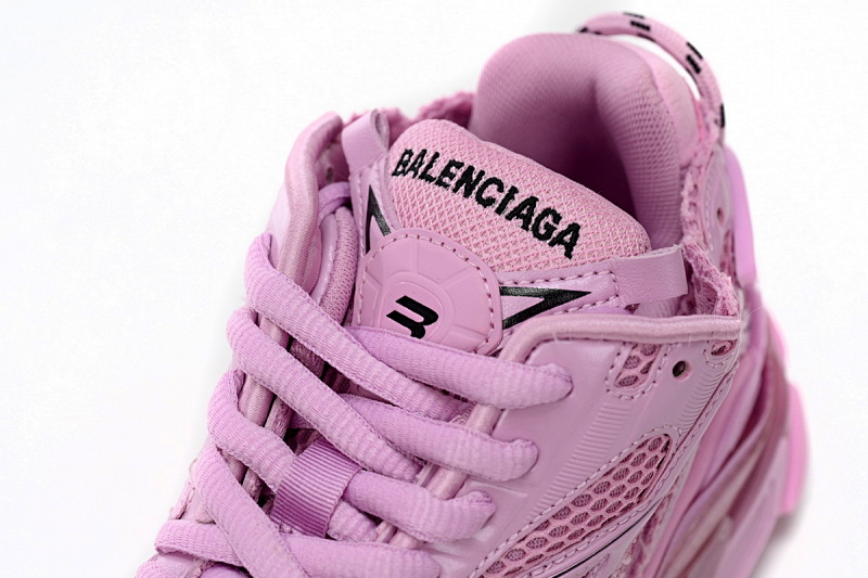 【EA5LJ】粉色-12 巴黎世家7代减震运动跑步鞋 677402 W3RB1 5000 Balenciaga Runner Pink