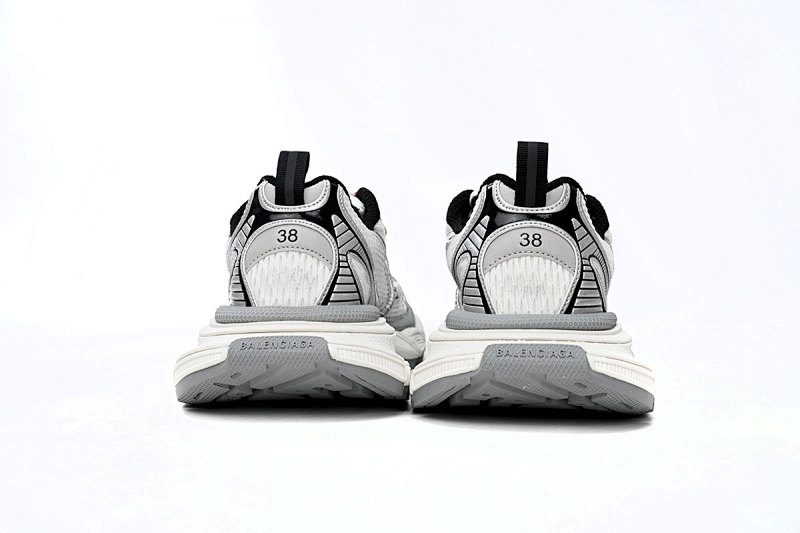 【DA0LJ】灰红-1 巴黎10代做旧 户外概念跑鞋734733 W2RB5 2801 Balenciaga Grey