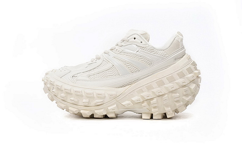 【EA0LJ】全白-1 巴黎轮胎鞋 685611 W1RB3 1201 Balenciaga Defender All White