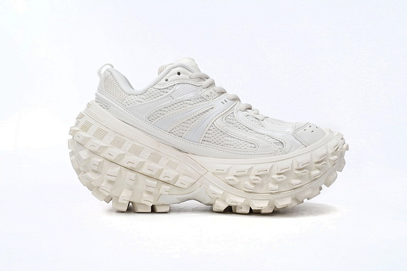 【EA0LJ】全白-1 巴黎轮胎鞋 685611 W1RB3 1201 Balenciaga Defender All White