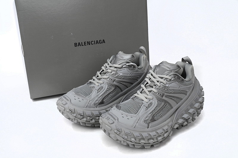 【EA0LJ】浅灰-5 巴黎轮胎鞋 685611 W2RA6 1200 Balenciaga Defender Light Gray