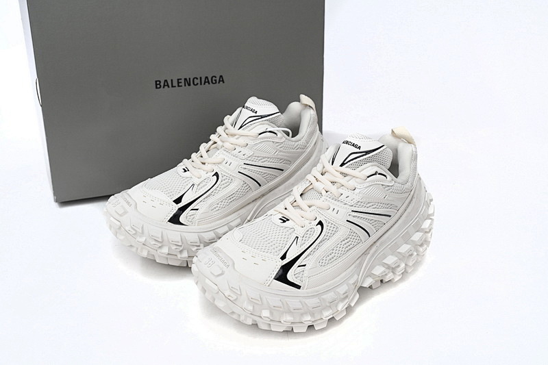 【EA0LJ】米白色-6 巴黎轮胎鞋 685611 W2RAA 9110 Balenciaga Defender Off-White
