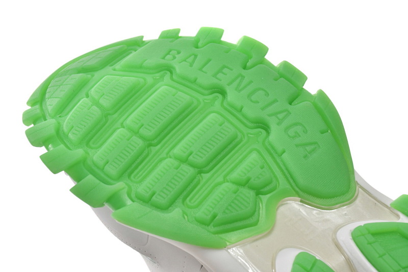 【DA0LJ】白绿 巴黎3代时尚复古低帮跑鞋 542023 W3HL1 9535 Balenciaga Tess S. White Green