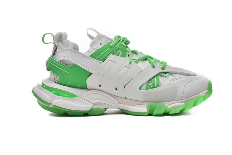 【DA0LJ】白绿 巴黎3代时尚复古低帮跑鞋 542023 W3HL1 9535 Balenciaga Tess S. White Green