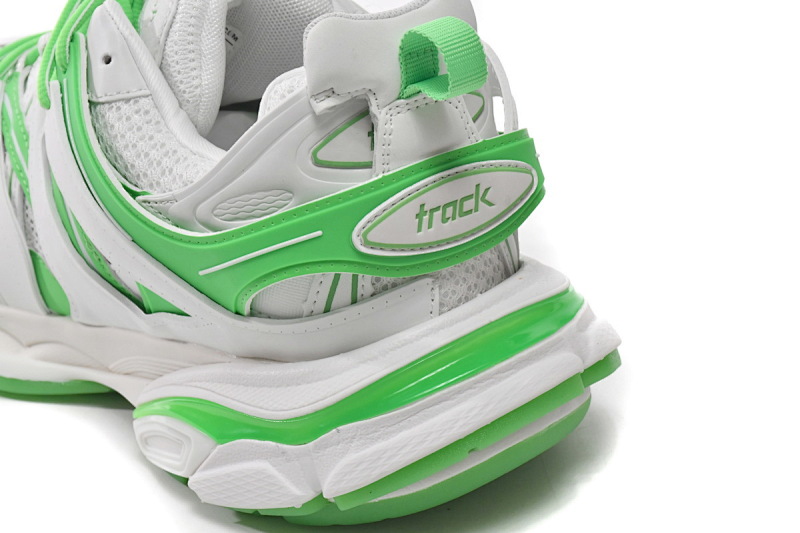 【DA0LJ】白绿 巴黎3代时尚复古低帮跑鞋 542023 W3HL1 9535 Balenciaga Tess S. White Green