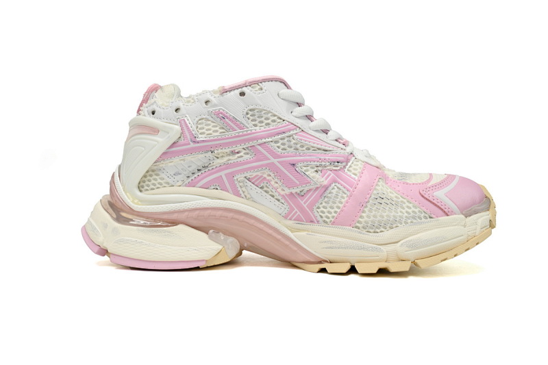 【EA5LJ】白粉-5 巴黎世家7代减震运动跑步鞋Balenciaga Runner White Pink