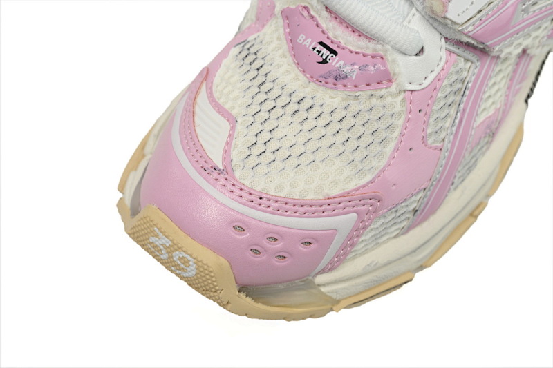 【EA5LJ】白粉-5 巴黎世家7代减震运动跑步鞋Balenciaga Runner White Pink