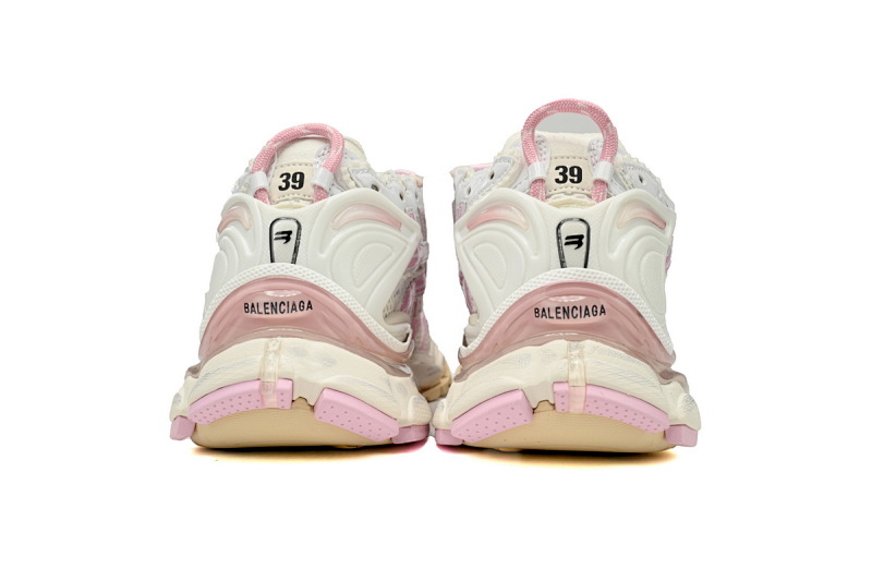 【EA5LJ】白粉-5 巴黎世家7代减震运动跑步鞋Balenciaga Runner White Pink