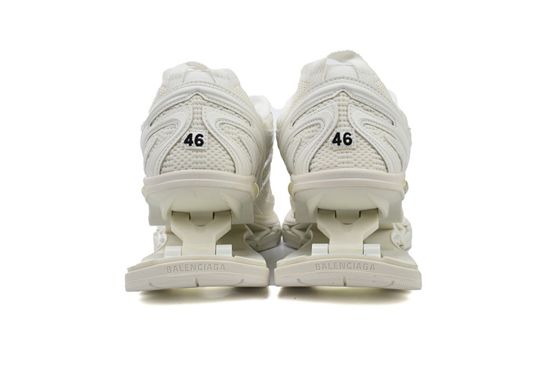 【EA0LL】全白-1 巴黎世家6代复古弹簧鞋Balenciaga X-Pander White