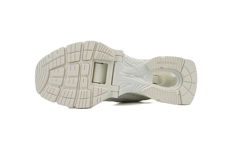 【EA0LL】全白-1 巴黎世家6代复古弹簧鞋Balenciaga X-Pander White