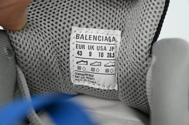 【EA0LL】灰蓝-7 巴黎世家6代复古弹簧鞋Balenciaga X-Pander Grey Blue