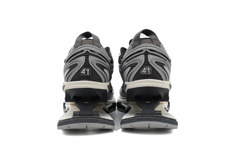 【EA0LL】黑灰-3 巴黎世家6代复古弹簧鞋Balenciaga X-Pander Black Grey