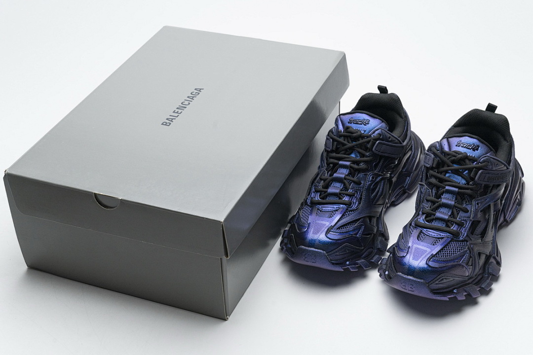 【EA0LL】变色龙 巴黎4代时尚跑鞋 568615 W2MA1 5610 Balenciaga Track 2 Sneaker Chameleon