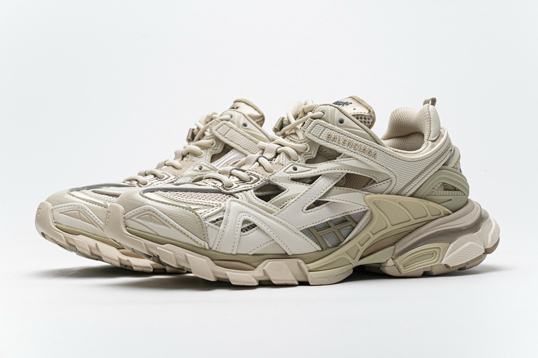 【EA0LL】卡其色 巴黎4代时尚跑鞋 570391 W2GN1 9029 Balenciaga Track 2 Sneaker Khaki