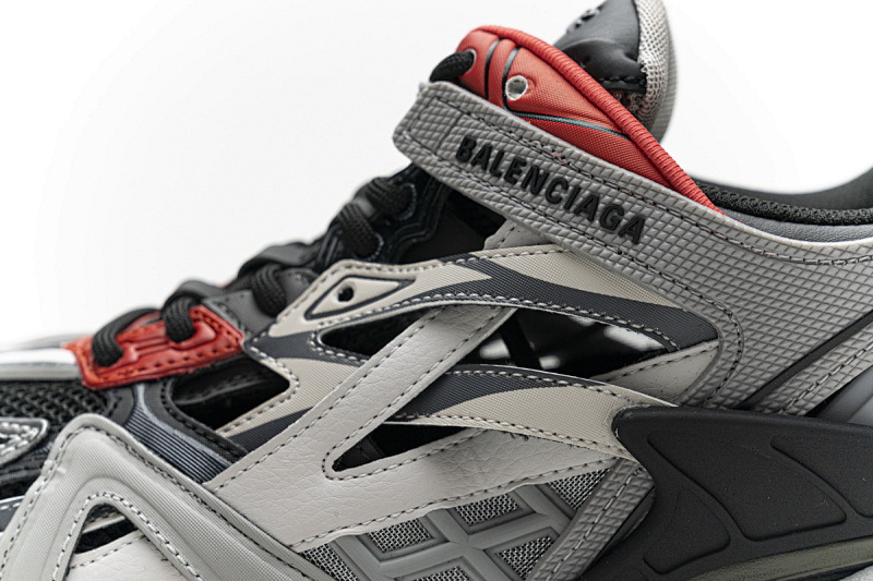 【EA0LL】灰红 巴黎4代时尚跑鞋 570391 W2GN3 1003 Balenciaga Track 2 Sneaker Grey Red