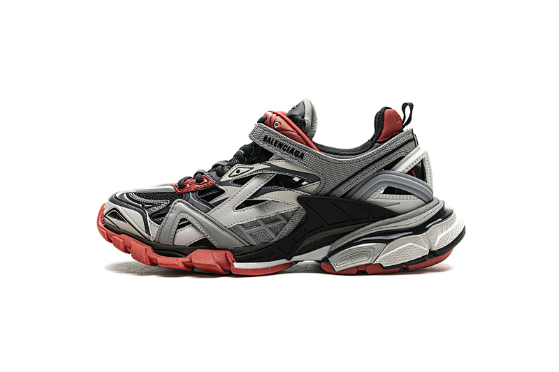 【EA0LL】灰红 巴黎4代时尚跑鞋 570391 W2GN3 1003 Balenciaga Track 2 Sneaker Grey Red
