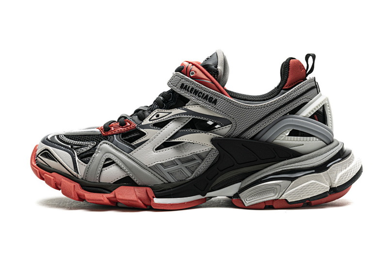 【EA0LL】灰红 巴黎4代时尚跑鞋 570391 W2GN3 1003 Balenciaga Track 2 Sneaker Grey Red