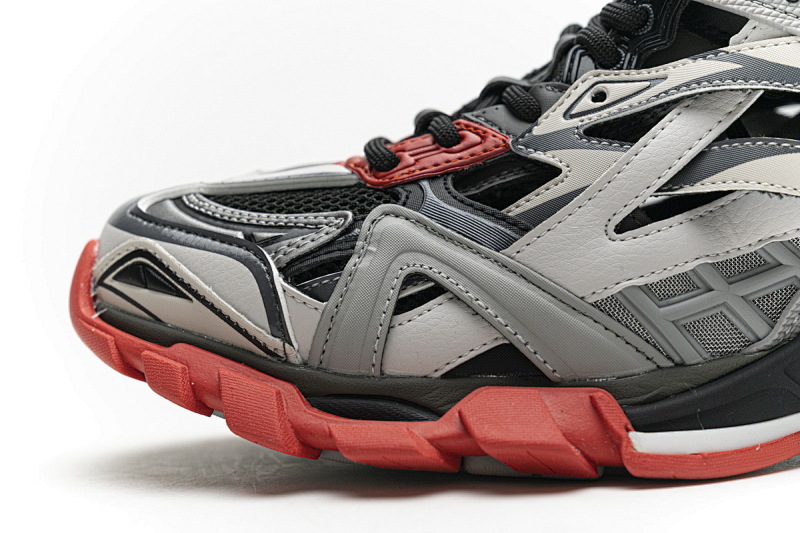 【EA0LL】灰红 巴黎4代时尚跑鞋 570391 W2GN3 1003 Balenciaga Track 2 Sneaker Grey Red