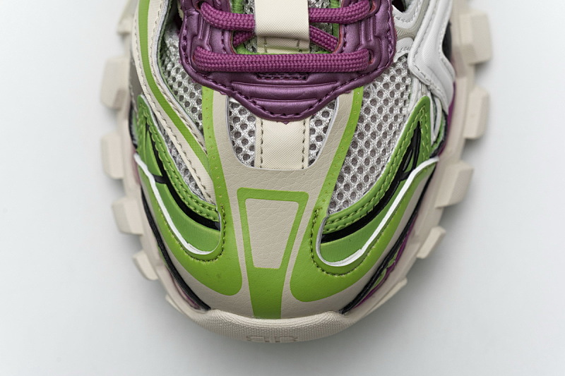 【EA0LL】水果绿 巴黎4代时尚跑鞋 568615 W2GN3 9199 Balenciaga Track 2 Sneaker White Green Pink