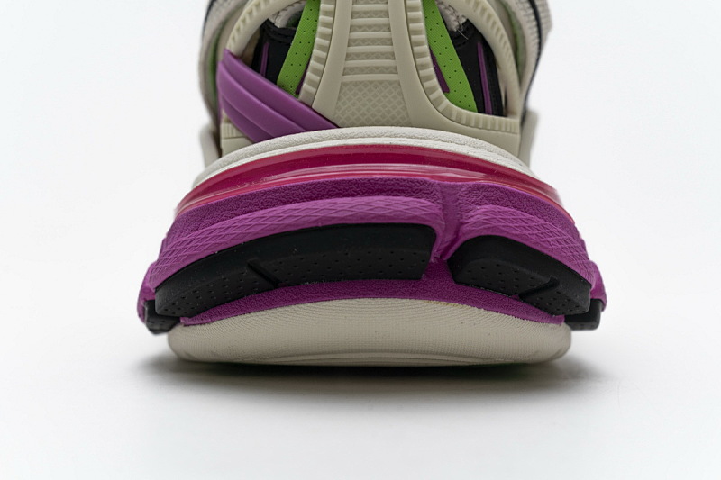 【EA0LL】水果绿 巴黎4代时尚跑鞋 568615 W2GN3 9199 Balenciaga Track 2 Sneaker White Green Pink