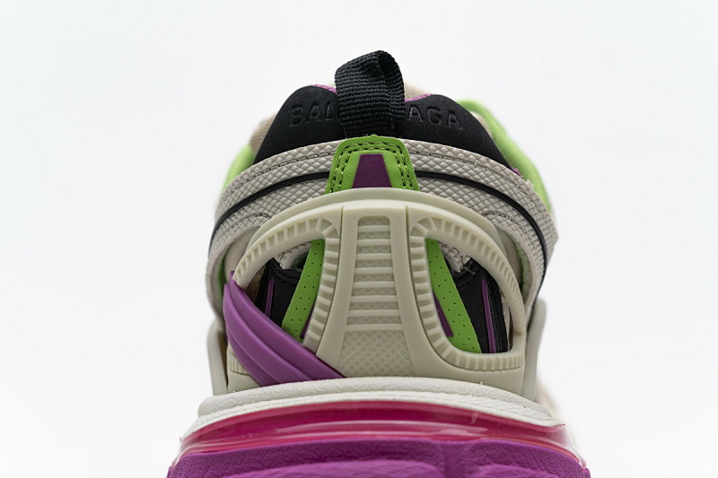 【EA0LL】水果绿 巴黎4代时尚跑鞋 568615 W2GN3 9199 Balenciaga Track 2 Sneaker White Green Pink
