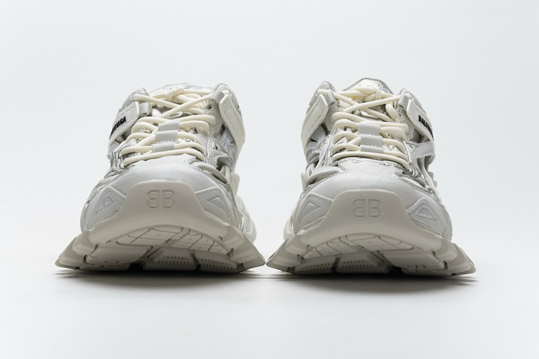 【EA0LL】纯白 巴黎4代时尚跑鞋 570391 W2GN2 9000 Balenciaga Track 2 Sneaker White