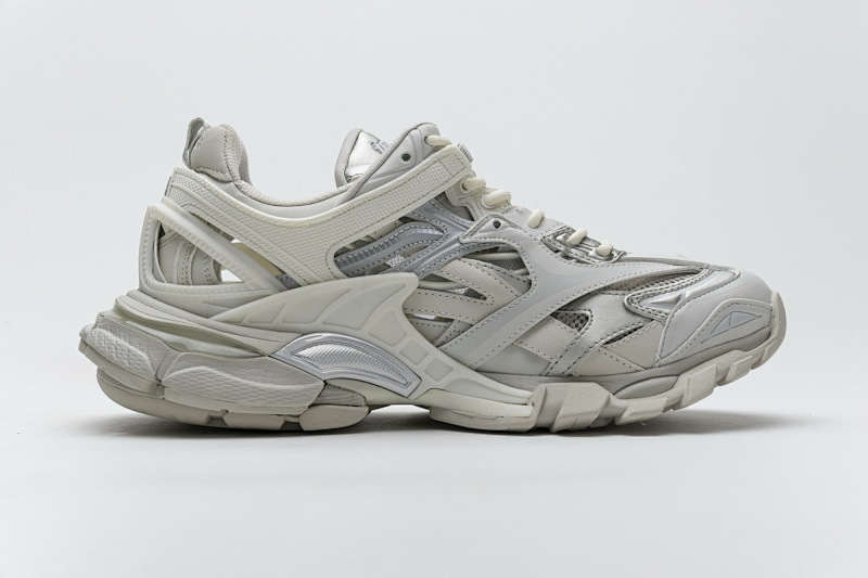 【EA0LL】纯白 巴黎4代时尚跑鞋 570391 W2GN2 9000 Balenciaga Track 2 Sneaker White