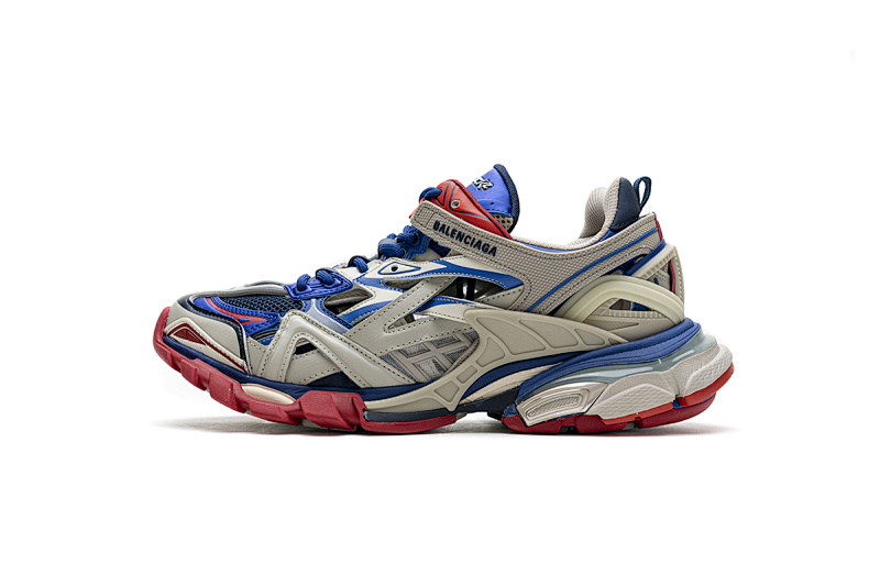 【EA0LL】兰灰 巴黎4代时尚跑鞋 570391 W2GN2 8570 Balenciaga Track 2 Sneaker Beige Blue