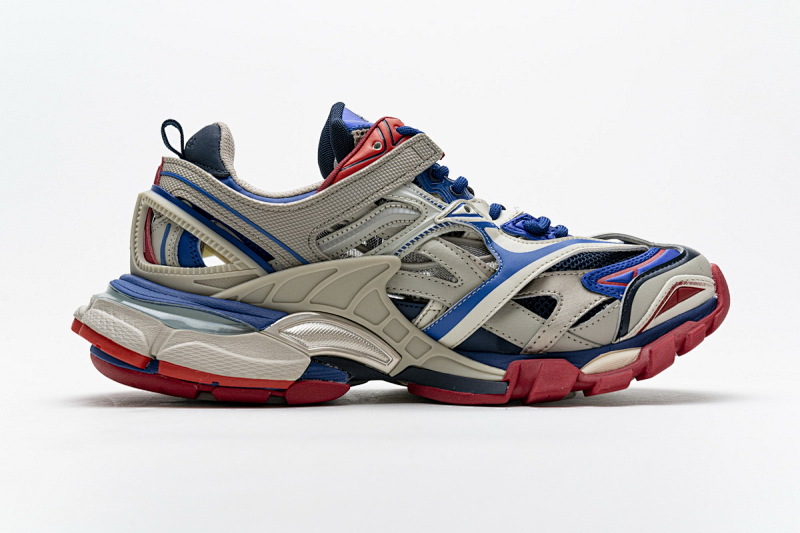 【EA0LL】兰灰 巴黎4代时尚跑鞋 570391 W2GN2 8570 Balenciaga Track 2 Sneaker Beige Blue