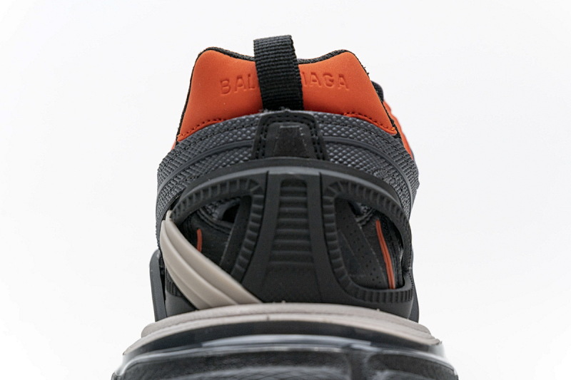 【EA0LL】深灰桔红 巴黎4代时尚跑鞋 570391 W2GN1 2002 Balenciaga Track 2 Sneaker Dark Grey Orange