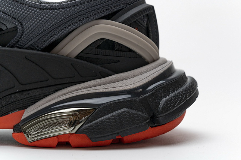 【EA0LL】深灰桔红 巴黎4代时尚跑鞋 570391 W2GN1 2002 Balenciaga Track 2 Sneaker Dark Grey Orange