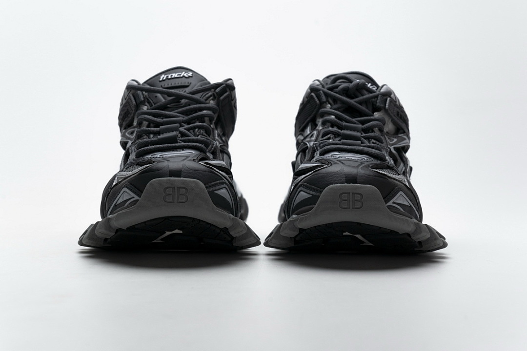 【EA0LL】中灰色 巴黎4代时尚跑鞋 570391 W2GN3 1285 Balenciaga Track 2 Sneaker Medium Grey