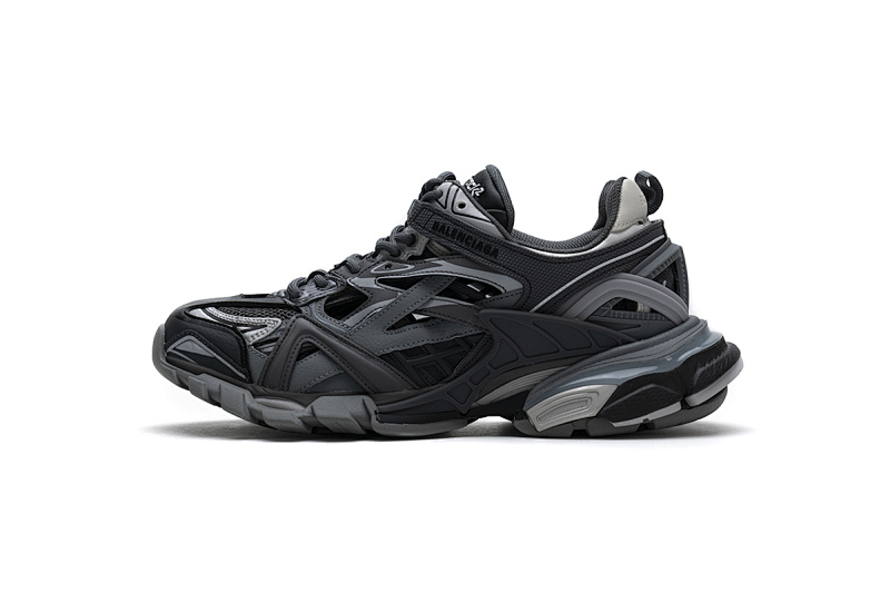 【EA0LL】中灰色 巴黎4代时尚跑鞋 570391 W2GN3 1285 Balenciaga Track 2 Sneaker Medium Grey