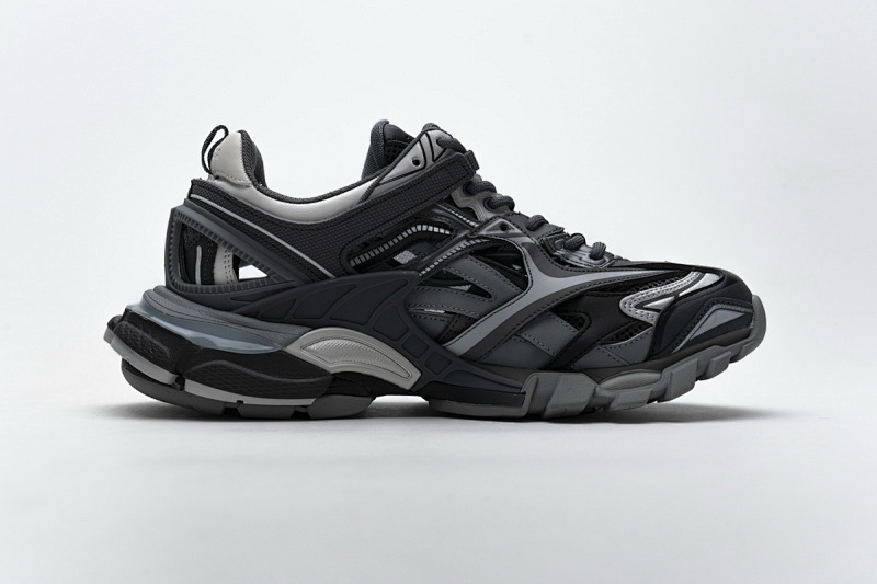 【EA0LL】中灰色 巴黎4代时尚跑鞋 570391 W2GN3 1285 Balenciaga Track 2 Sneaker Medium Grey